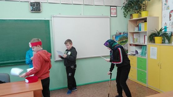 Grafika #0: Zabawa w teatr na lekcji języka polskiego