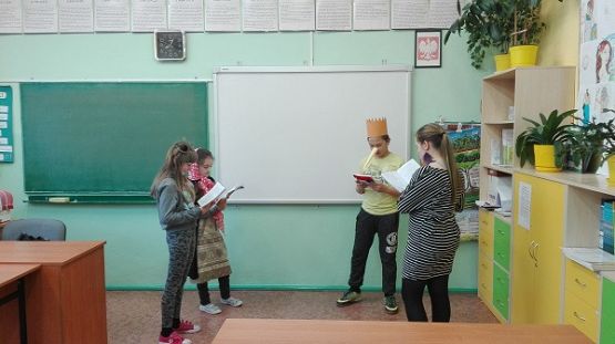 Grafika #9: Zabawa w teatr na lekcji języka polskiego