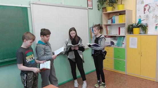 Grafika #14: Zabawa w teatr na lekcji języka polskiego