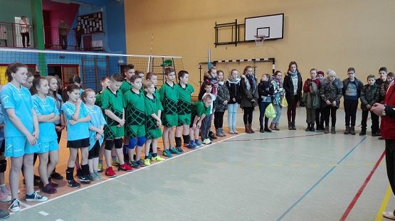 Grafika #6: Gminne zawody w mini piłkę siatkową dziewcząt i chłopców dla szkół podstawowych