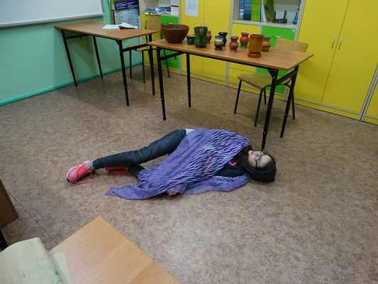  Grafika #8: Teatr na języku polskim w klasie V