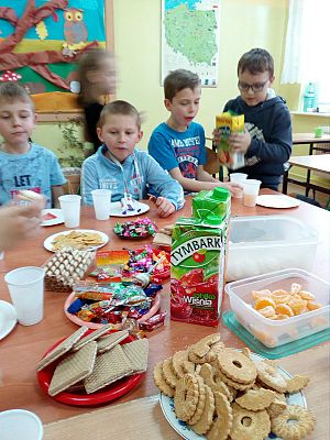 Grafika #8: Andrzejki w klasie III SP
