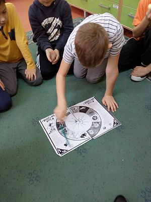 Grafika #11: Andrzejki w klasie III SP