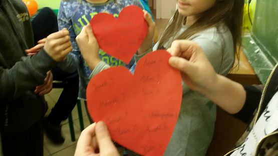 Grafika #6: Andrzejki w klasie IV b