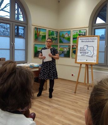 Grafika #1: Międzyszkolny Konkurs Recytatorski pt. Z biegiem Wisły