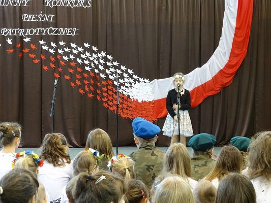  Grafika #1: Gminny Konkurs Pieśni Patriotycznej