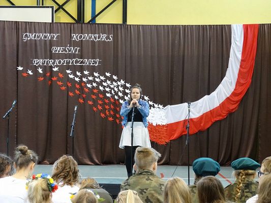  Grafika #22: Gminny Konkurs Pieśni Patriotycznej