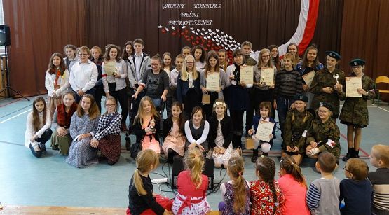  Grafika #0: Gminny Konkurs Pieśni Patriotycznej