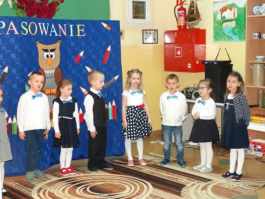  Grafika #3: Pasowanie na przedszkolaka