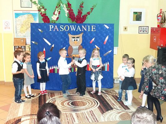  Grafika #6: Pasowanie na przedszkolaka