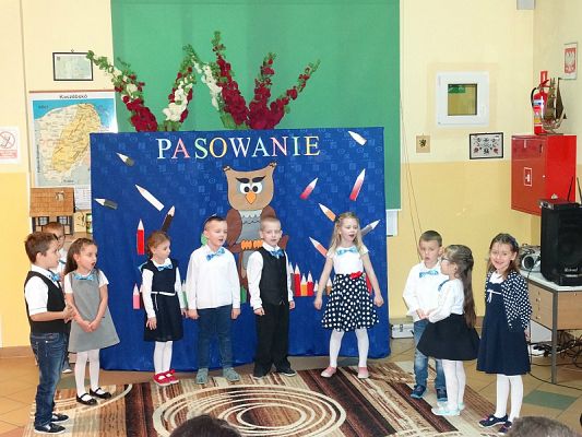  Grafika #8: Pasowanie na przedszkolaka