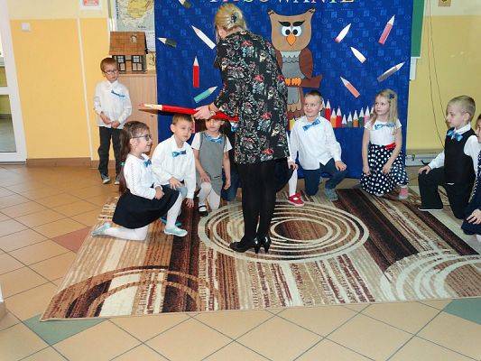  Grafika #16: Pasowanie na przedszkolaka