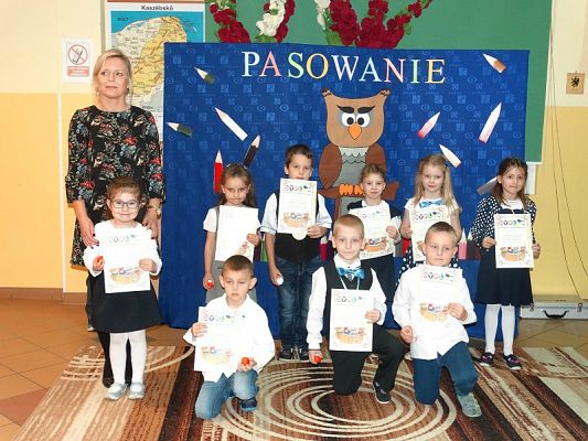  Grafika #0: Pasowanie na przedszkolaka