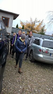 Grafika #11: Wycieczka do schroniska BAJER w Małoszycach