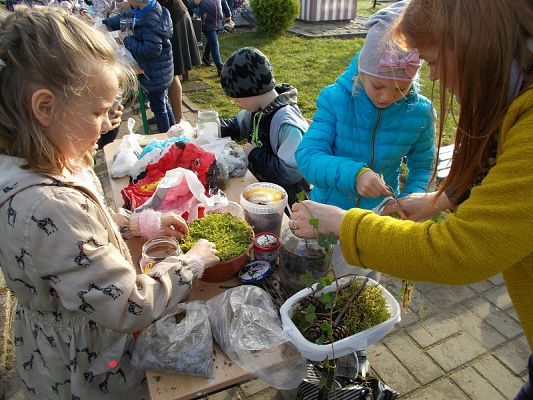  Grafika #2: Ogródki w słoiczkach