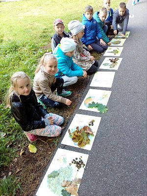 Grafika #5: Leśna galeria