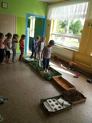  Grafika #2: Najmłodsi poznają świat zmysłami - ścieżka sensoryczna