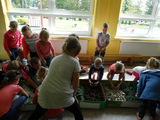  Grafika #11: Najmłodsi poznają świat zmysłami - ścieżka sensoryczna