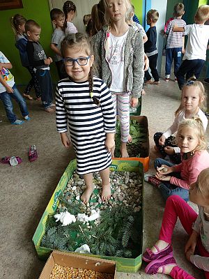  Grafika #44: Najmłodsi poznają świat zmysłami - ścieżka sensoryczna