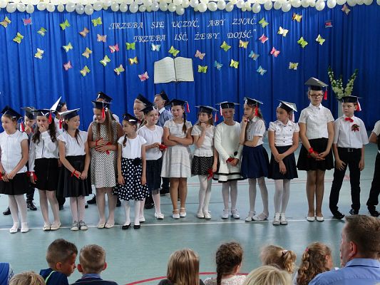  Grafika #42: Zakończenie roku szkolnego klas III a i III b SP