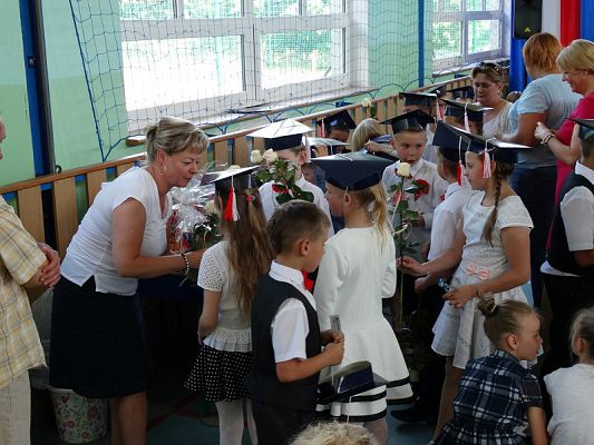  Grafika #45: Zakończenie roku szkolnego klas III a i III b SP