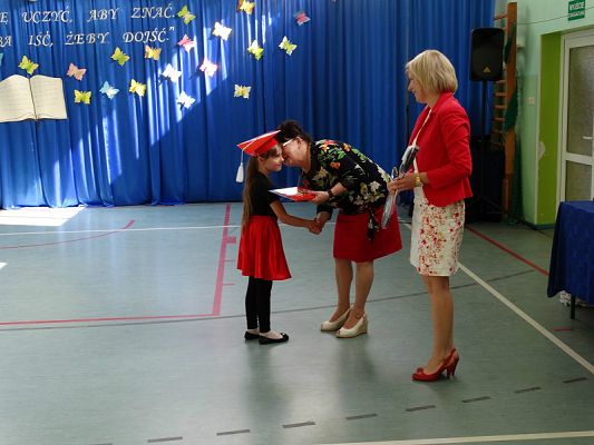 Grafika #21: Zakończenie roku szkolnego w oddziale przedszkolnym 6 - latków