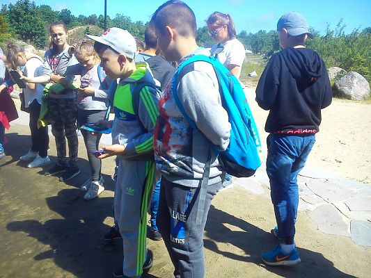 Grafika #10: Wycieczka klasy IV do Ocean Parku we Władysławowie