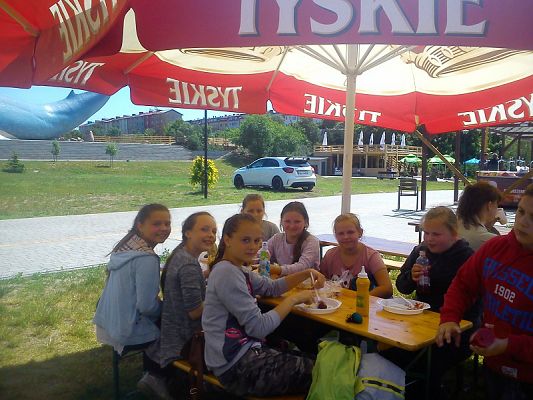 Grafika #19: Wycieczka klasy IV do Ocean Parku we Władysławowie