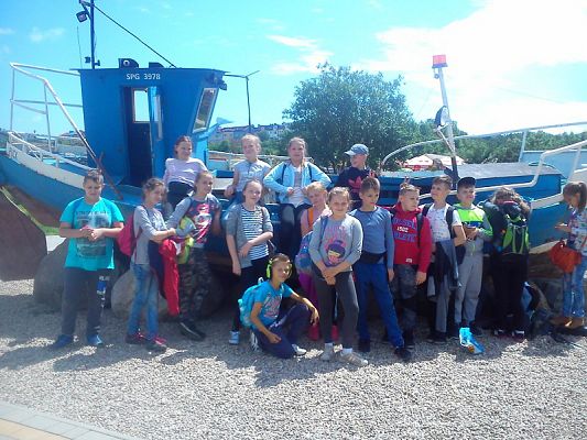 Grafika #29: Wycieczka klasy IV do Ocean Parku we Władysławowie