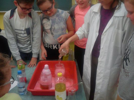  Grafika #6: Zakończenie zajęć naukowo - technicznych z projektu - Naukowy zawrót głowy