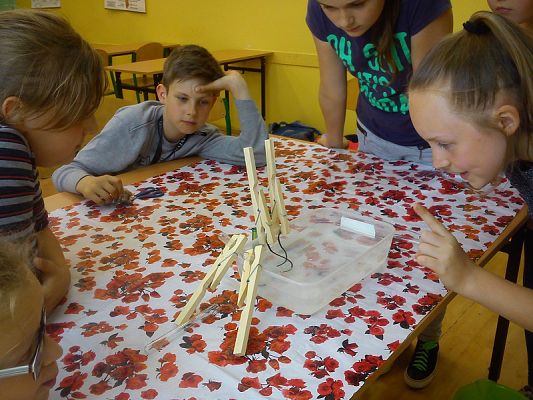  Grafika #28: Zakończenie zajęć naukowo - technicznych z projektu - Naukowy zawrót głowy