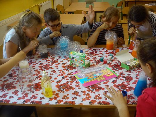  Grafika #33: Zakończenie zajęć naukowo - technicznych z projektu - Naukowy zawrót głowy