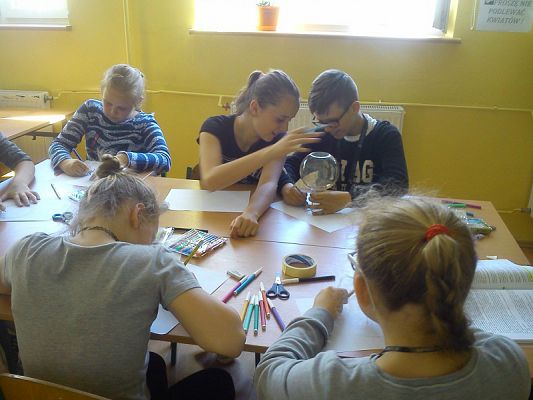  Grafika #38: Zakończenie zajęć naukowo - technicznych z projektu - Naukowy zawrót głowy