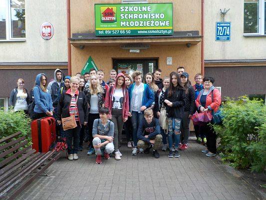  Grafika #26: Wycieczka kl. II g i III g do Olsztyna