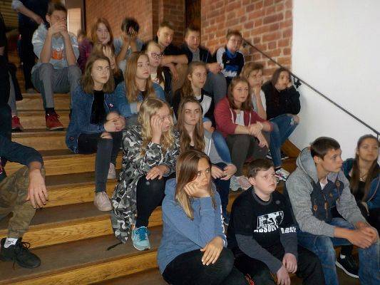  Grafika #28: Wycieczka kl. II g i III g do Olsztyna