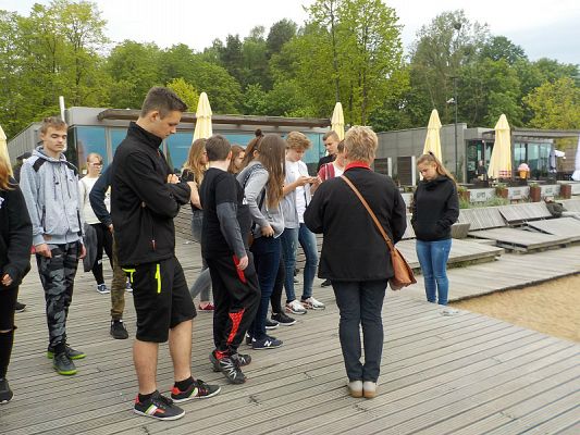  Grafika #55: Wycieczka kl. II g i III g do Olsztyna