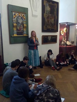  Grafika #71: Wycieczka kl. II g i III g do Olsztyna