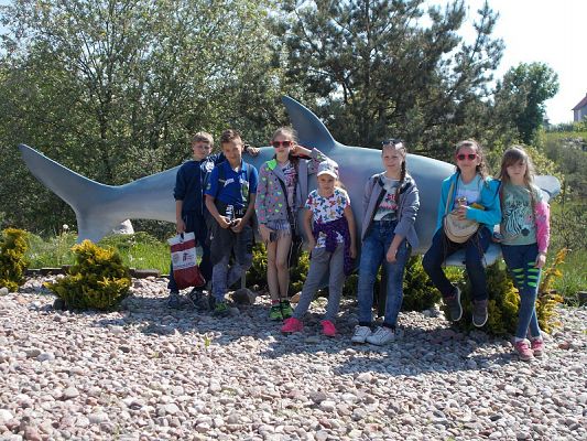  Grafika #9: Wycieczka klas III SP do Władysławowa