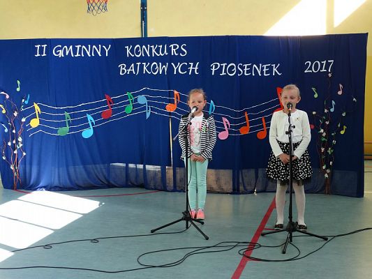  Grafika #4: II Gminny Konkurs Muzyczny - Bajkowe piosenki