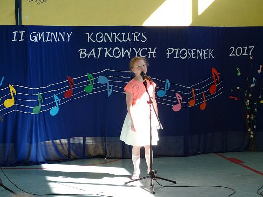  Grafika #6: II Gminny Konkurs Muzyczny - Bajkowe piosenki