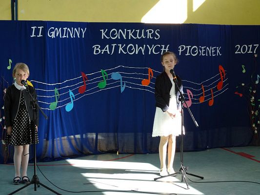  Grafika #7: II Gminny Konkurs Muzyczny - Bajkowe piosenki