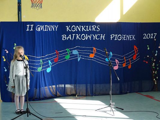  Grafika #8: II Gminny Konkurs Muzyczny - Bajkowe piosenki