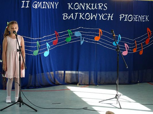  Grafika #10: II Gminny Konkurs Muzyczny - Bajkowe piosenki