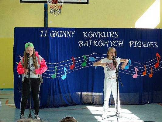 Grafika #11: II Gminny Konkurs Muzyczny - Bajkowe piosenki