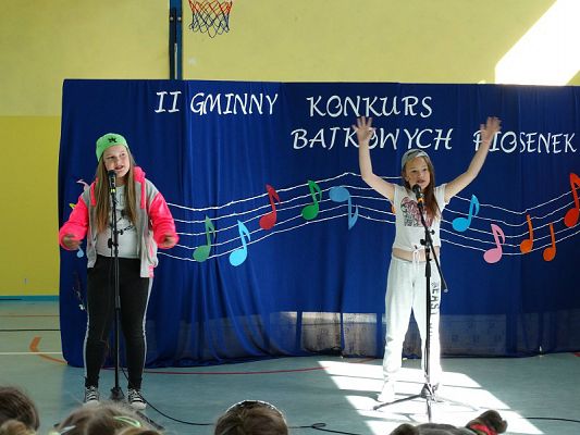  Grafika #12: II Gminny Konkurs Muzyczny - Bajkowe piosenki