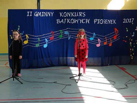  Grafika #14: II Gminny Konkurs Muzyczny - Bajkowe piosenki