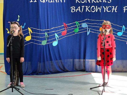  Grafika #15: II Gminny Konkurs Muzyczny - Bajkowe piosenki
