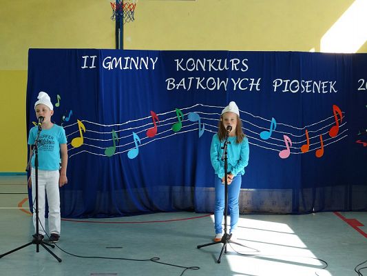  Grafika #16: II Gminny Konkurs Muzyczny - Bajkowe piosenki