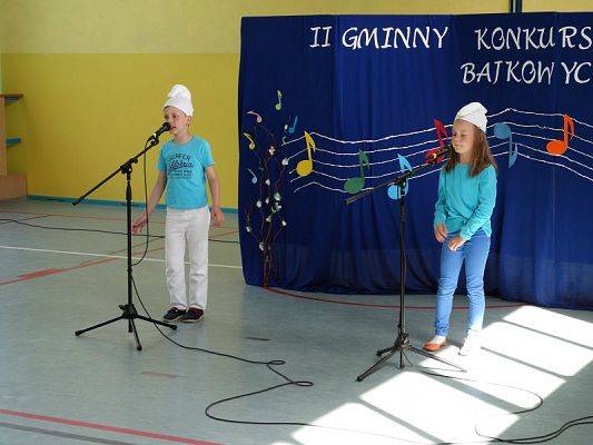  Grafika #18: II Gminny Konkurs Muzyczny - Bajkowe piosenki