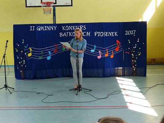  Grafika #24: II Gminny Konkurs Muzyczny - Bajkowe piosenki